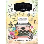 Letters To Live By - Amazing Monograms To Colour